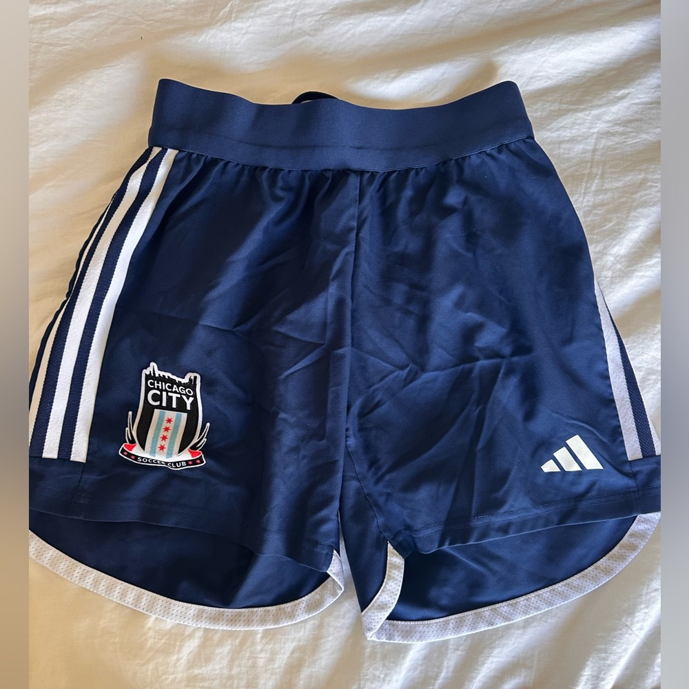 Adidas soccer shorts size small
